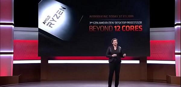  Lisa Su comendo o cu da Intel ao vivo na E3 2019